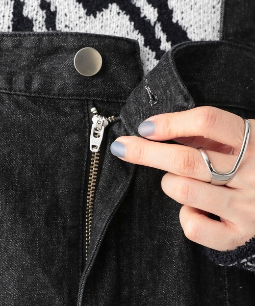 RAGEBLUE（レイジブルー）の「2WAY/プリーツデニムワンピース（ワンピース・レディース・ブラック/ブルー/ブラック系・FREE）」の15枚目の写真