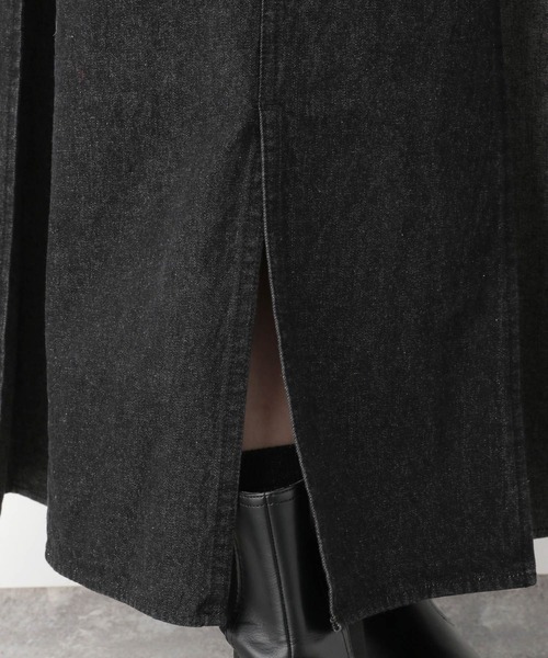 RAGEBLUE（レイジブルー）の「2WAY/プリーツデニムワンピース（ワンピース・レディース・ブラック/ブルー/ブラック系・FREE）」の17枚目の写真