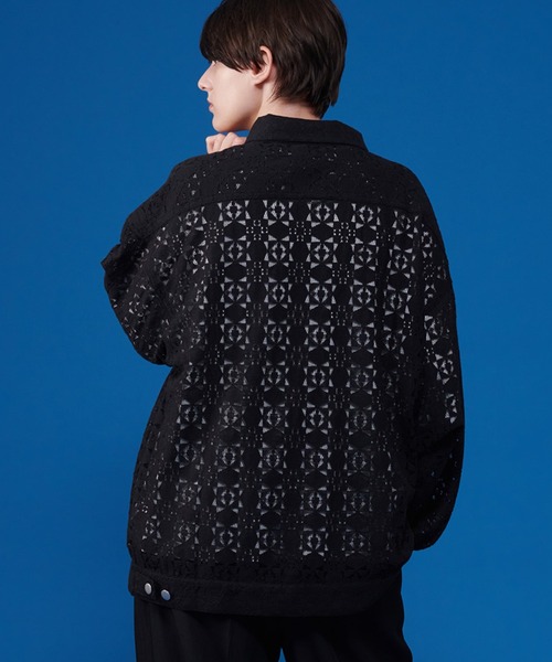 ONCILY（オンシェリー）の「LACE SHEER BLOUSON / レースシアー