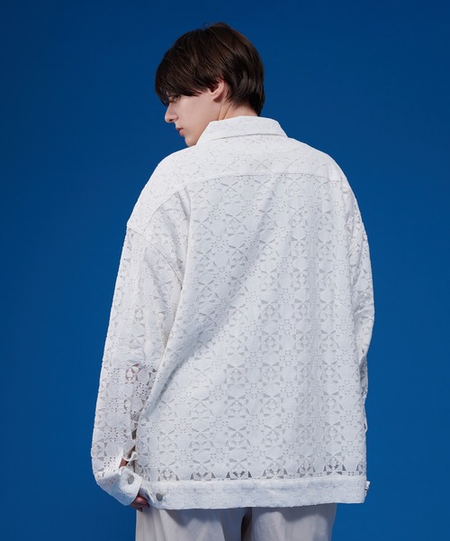 ONCILY（オンシェリー）の「LACE SHEER BLOUSON / レースシアー