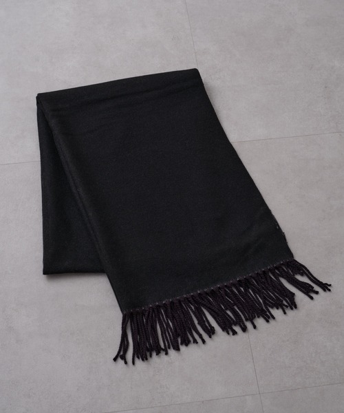 COLONY 2139（コロニートゥーワンスリーナイン）の「カシミアタッチストール（ストール/ショール・メンズ・ブラック/ホワイト/ライトグレー・FREE）」の5枚目の写真