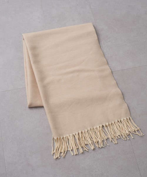 COLONY 2139（コロニートゥーワンスリーナイン）の「カシミアタッチストール（ストール/ショール・メンズ・ブラック/ホワイト/ライトグレー・FREE）」の6枚目の写真