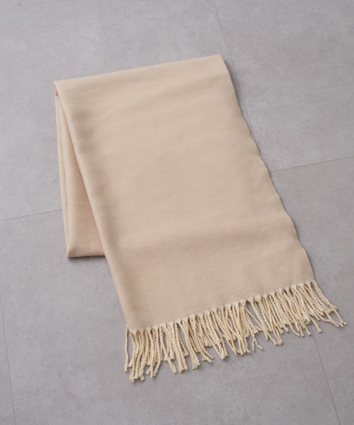 COLONY 2139（コロニートゥーワンスリーナイン）の「カシミアタッチストール（ストール/ショール・メンズ・ブラック/ホワイト/ライトグレー・FREE）」の13枚目の写真