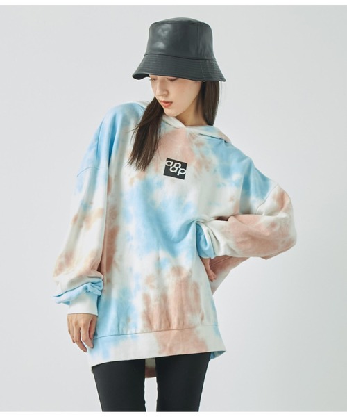 ANAP（アナップ）の「フェイクレザー×ツイルリバーシブルバケットハット（ハット・レディース・アイボリー/ブラック・FREE）」の16枚目の写真