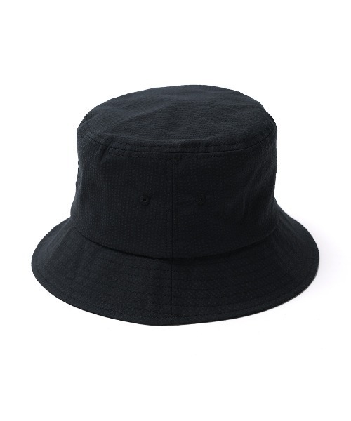 KEBOZ（ケボズ）の「COOLMAX SEERSUCKER BUCKET HAT（ハット・メンズ・ベージュ/ホワイト×ブルー/ブラック/ホワイト×ネイビー・60cm/56cm/58cm）」の11枚目の写真