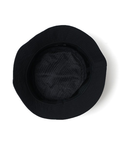 KEBOZ（ケボズ）の「COOLMAX SEERSUCKER BUCKET HAT（ハット・メンズ・ベージュ/ホワイト×ブルー/ブラック/ホワイト×ネイビー・60cm/56cm/58cm）」の12枚目の写真