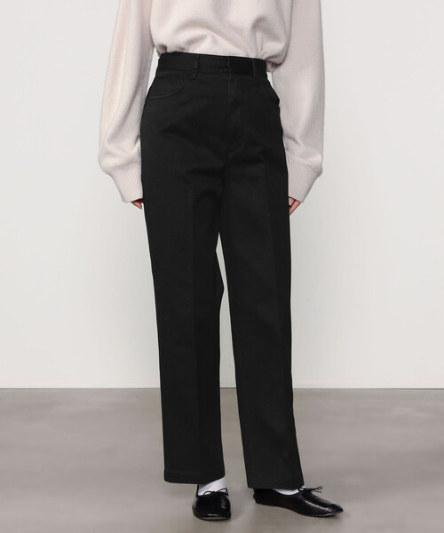 FARAH(ファーラー)の「FARAH | 5P ストレートパンツ WOMEN(チノパンツ・レディース・ブラック/ベージュ・28/27/26)」の14枚目の写真