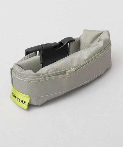 ごリラックス（ゴリラックス）の「GORELAX ナイロン 防水バッグ ととのい袋（ポーチ・メンズ・グレー/ブラック・FREE）」の10枚目の写真