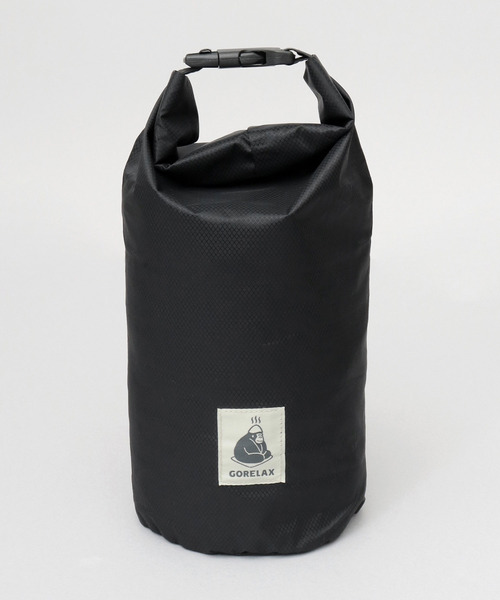 ごリラックス（ゴリラックス）の「GORELAX ナイロン 防水バッグ ととのい袋（ポーチ・メンズ・グレー/ブラック・FREE）」の5枚目の写真
