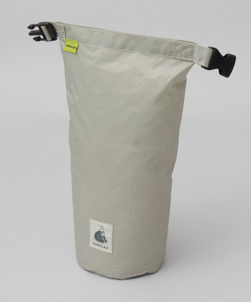 ごリラックス（ゴリラックス）の「GORELAX ナイロン 防水バッグ ととのい袋（ポーチ・メンズ・グレー/ブラック・FREE）」の4枚目の写真