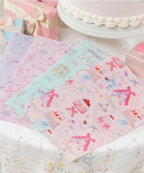 mezzo piano（メゾピアノ）の「35th アーカイブ柄 A4クリア