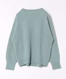 HELIOPOLE | RACCOON BOTTLE NECK KNIT(ニット/セーター)