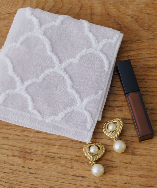 Actually（アクチュアリー）の「モクモクジャガード タオルハンカチ（ハンカチ/ハンドタオル・レディース・グレー/ピンク/ブルー/ホワイト・フリー）」の4枚目の写真