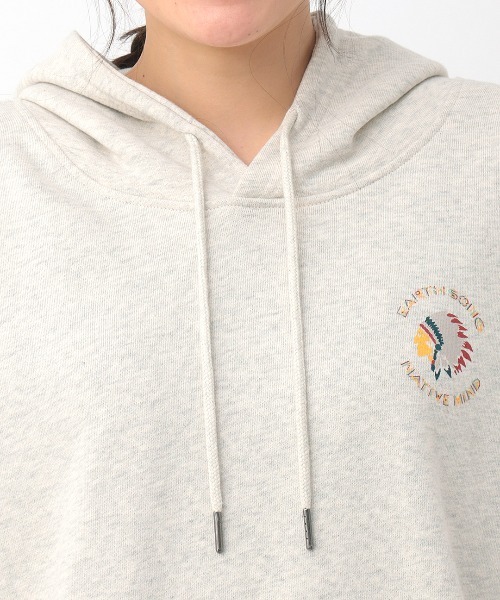 チチカカ（チチカカ）の「ネイティブアメリカンプルパーカー【ユニセックス】（パーカー・メンズ・ライトブルー/チャコールグレー/オートミール・FREE）」の17枚目の写真