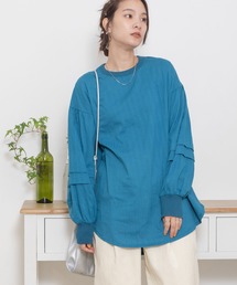 タックスリーブプルオーバーシャツ