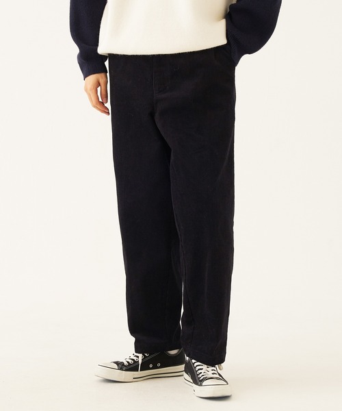 coca(coca)(コカ)の「メンズ ヘビーコーデュロイテーパードパンツ(その他パンツ・メンズ・アイボリー/ブラック・L/XL/M)」の2枚目の写真