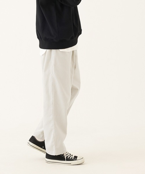 coca(coca)(コカ)の「メンズ ヘビーコーデュロイテーパードパンツ(その他パンツ・メンズ・アイボリー/ブラック・L/XL/M)」の11枚目の写真