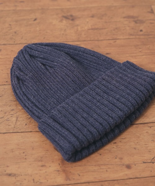 URBAN RESEARCH DOORS(アーバンリサーチドアーズ)の「WOOL MIX KNIT CAP(ニットキャップ/ビーニー・メンズ・ブラック/ネイビー/ベージュ/チャコールグレー・-)」の1枚目の写真