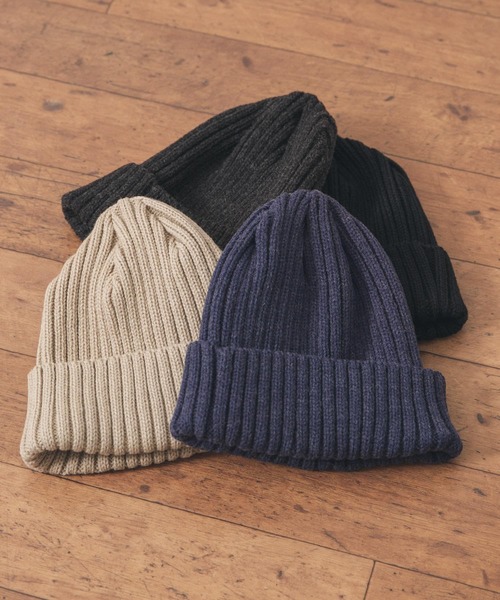 URBAN RESEARCH DOORS(アーバンリサーチドアーズ)の「WOOL MIX KNIT CAP(ニットキャップ/ビーニー・メンズ・ブラック/ネイビー/ベージュ/チャコールグレー・-)」の16枚目の写真