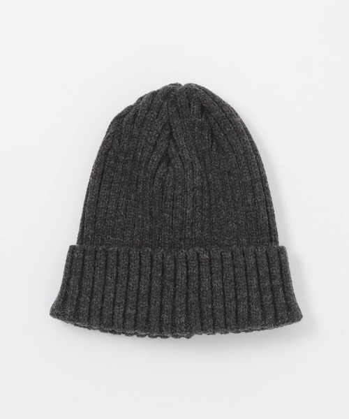 URBAN RESEARCH DOORS(アーバンリサーチドアーズ)の「WOOL MIX KNIT CAP(ニットキャップ/ビーニー・メンズ・ブラック/ネイビー/ベージュ/チャコールグレー・-)」の6枚目の写真