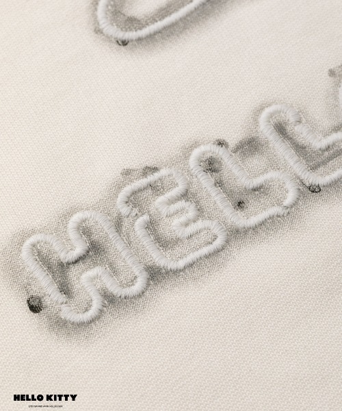 beautiful people（ビューティフルピープル）の「HELLO KITTY suvin   pima jersey T-shirt（Tシャツ/カットソー・レディース・アイボリー・X-LARGE/XXX-LARGE）」の3枚目の写真