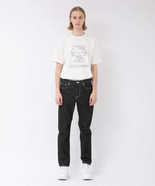 beautiful people（ビューティフルピープル）の「HELLO KITTY suvin   pima jersey T-shirt（Tシャツ/カットソー・レディース・アイボリー・X-LARGE/XXX-LARGE）」の4枚目の写真