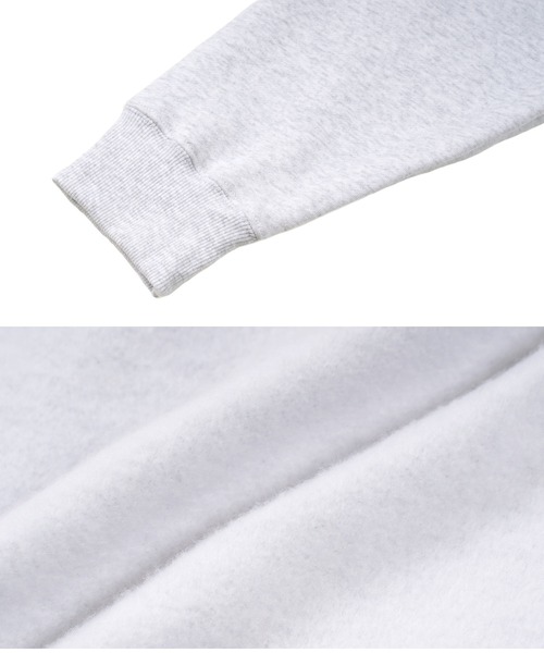 jiggys shop(ジギーズショップ)の「ロゴ刺繍裏起毛スウェットトレーナー(スウェット・メンズ・ブラック/アッシュ/ネイビー・MEDIUM/LARGE)」の5枚目の写真