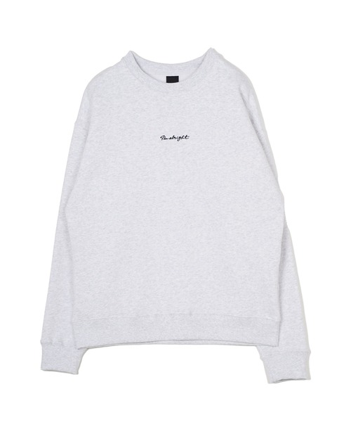 jiggys shop(ジギーズショップ)の「ロゴ刺繍裏起毛スウェットトレーナー(スウェット・メンズ・ブラック/アッシュ/ネイビー・MEDIUM/LARGE)」の14枚目の写真