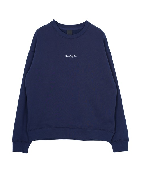 jiggys shop(ジギーズショップ)の「ロゴ刺繍裏起毛スウェットトレーナー(スウェット・メンズ・ブラック/アッシュ/ネイビー・MEDIUM/LARGE)」の6枚目の写真