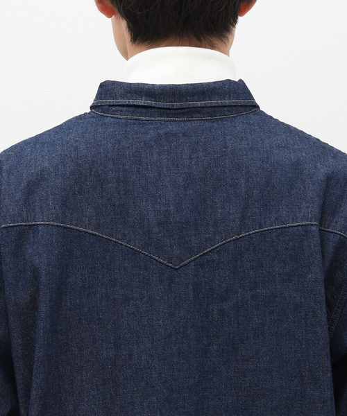 Levi's(リーバイス)の「【LEVI'S/リーバイス】Levis Premium 54 LONGHORN T1 MT(シャツ/ブラウス・メンズ・ブルー系その他・MEDIUM/LARGE/X-LARGE)」の2枚目の写真