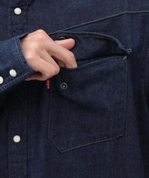 Levi's(リーバイス)の「【LEVI'S/リーバイス】Levis Premium 54 LONGHORN T1 MT(シャツ/ブラウス・メンズ・ブルー系その他・MEDIUM/LARGE/X-LARGE)」の11枚目の写真