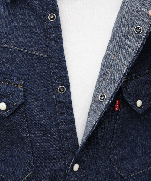 Levi's(リーバイス)の「【LEVI'S/リーバイス】Levis Premium 54 LONGHORN T1 MT(シャツ/ブラウス・メンズ・ブルー系その他・MEDIUM/LARGE/X-LARGE)」の9枚目の写真