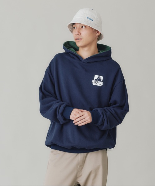 XLARGE（エクストララージ）の「REVERSIBLE HOODED SWEATSHIRT（パーカー・メンズ・グリーン/ブラウン/ブラック・XL/L/S/M）」の16枚目の写真