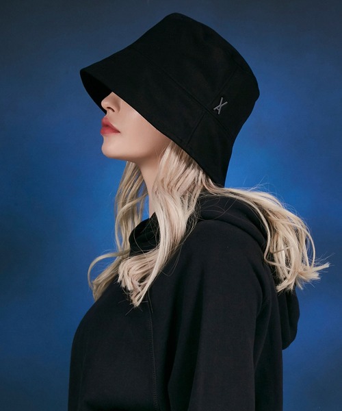 VARZAR（バザール）の「【VARZAR/バザール】Stud drop over fit bucket hat/スタッド ドロップ オーバーフィット バケットハット（ハット・レディース・ホワイト/ブラック/グレー/ベージュ・FREE）」の20枚目の写真