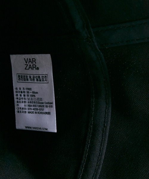 VARZAR（バザール）の「【VARZAR/バザール】Stud drop over fit bucket hat/スタッド ドロップ オーバーフィット バケットハット（ハット・レディース・ホワイト/ブラック/グレー/ベージュ・FREE）」の7枚目の写真