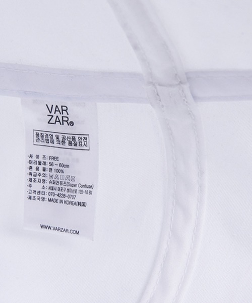 VARZAR（バザール）の「【VARZAR/バザール】Stud drop over fit bucket hat/スタッド ドロップ オーバーフィット バケットハット（ハット・レディース・ホワイト/ブラック/グレー/ベージュ・FREE）」の15枚目の写真