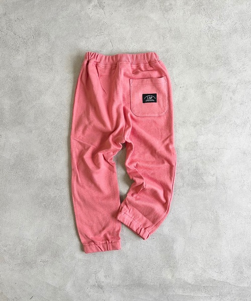 Life Support Products（ライフサポートプロダクツ）の「ミニウラケスウェットパンツ（80～150cm）（スウェットパンツ・キッズ・サンドベージュ/グリーン/イエロー/チャコール/ピンク/チェック/ブルー/ストライプ/ブラウン系その他/グレー系その他・110/120/130/140/90/150/95/100/80）」の8枚目の写真