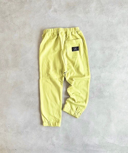 Life Support Products（ライフサポートプロダクツ）の「ミニウラケスウェットパンツ（80～150cm）（スウェットパンツ・キッズ・サンドベージュ/グリーン/イエロー/チャコール/ピンク/チェック/ブルー/ストライプ/ブラウン系その他/グレー系その他・110/120/130/140/90/150/95/100/80）」の7枚目の写真