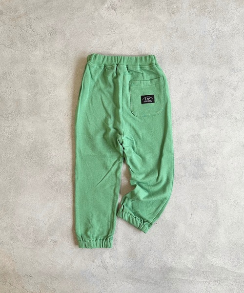 Life Support Products（ライフサポートプロダクツ）の「ミニウラケスウェットパンツ（80～150cm）（スウェットパンツ・キッズ・サンドベージュ/グリーン/イエロー/チャコール/ピンク/チェック/ブルー/ストライプ/ブラウン系その他/グレー系その他・110/120/130/140/90/150/95/100/80）」の5枚目の写真