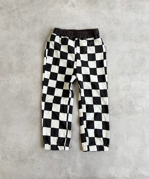 Life Support Products（ライフサポートプロダクツ）の「ミニウラケスウェットパンツ（80～150cm）（スウェットパンツ・キッズ・サンドベージュ/グリーン/イエロー/チャコール/ピンク/チェック/ブルー/ストライプ/ブラウン系その他/グレー系その他・110/120/130/140/90/150/95/100/80）」の12枚目の写真