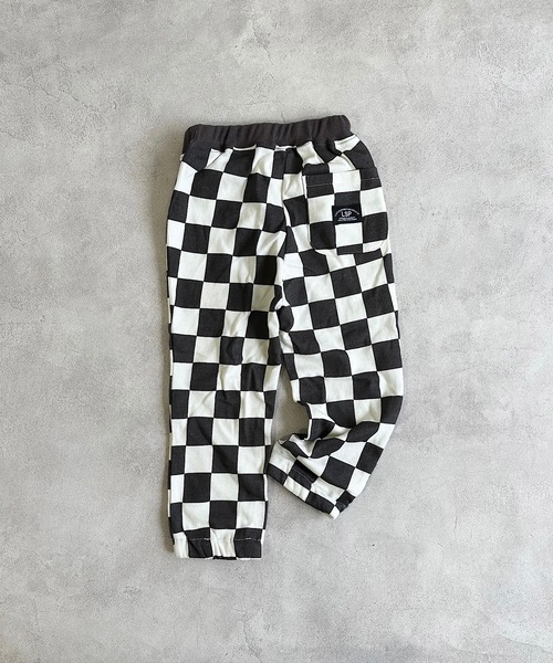 Life Support Products（ライフサポートプロダクツ）の「ミニウラケスウェットパンツ（80～150cm）（スウェットパンツ・キッズ・サンドベージュ/グリーン/イエロー/チャコール/ピンク/チェック/ブルー/ストライプ/ブラウン系その他/グレー系その他・110/120/130/140/90/150/95/100/80）」の11枚目の写真