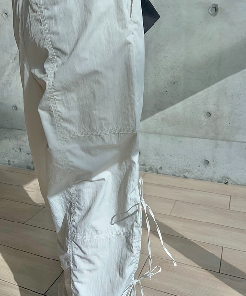 y/m by RIKA（イムバイリカ）の「タフタサイドリボンパンツ（その他パンツ・レディース・ブラック/アイボリー・FREE）」の9枚目の写真