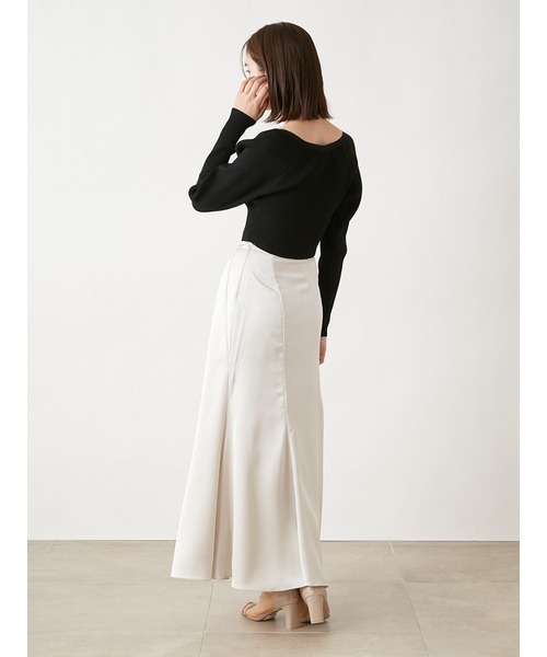 SNIDEL（スナイデル）の「クロップドカーデ（カーディガン/ボレロ・レディース・ブラック/アイボリー/ライム・FREE）」の8枚目の写真