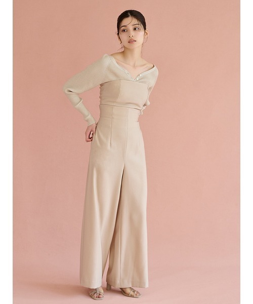 SNIDEL（スナイデル）の「クロップドカーデ（カーディガン/ボレロ・レディース・ブラック/アイボリー/ライム・FREE）」の4枚目の写真