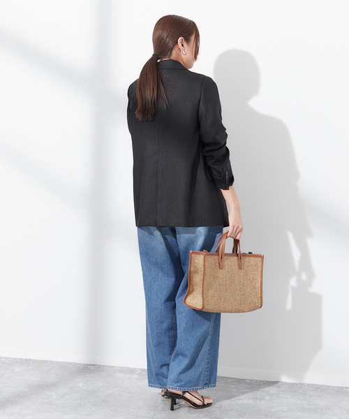 アイアスダブルブレステッドジャケット JOURNAL STANDARD L'ESSAGE｜アイアスダブルブレステッド