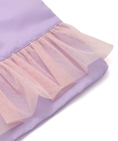 algy(アルジー)の「チュールレッスンバッグ(トートバッグ・キッズ・ラベンダー/ミント・FREE)」の8枚目の写真