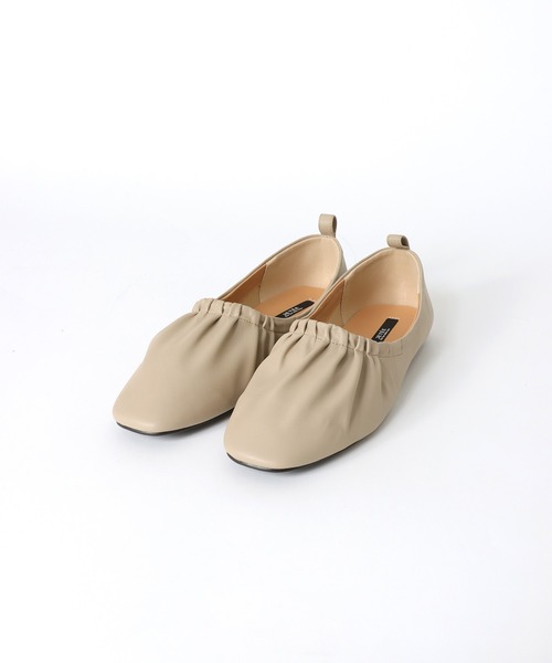 TITE IN THE STORE（ティテ　インザ　ストア）の「【JETEE/ジュテ】アンクルチェーンスクエアフラットパンプス（パンプス・レディース・ブラック/ベージュ・37/39）」の13枚目の写真