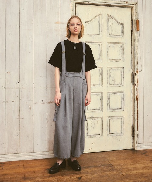 RUBY AND YOU（ルビーアンドユー）の「RUBYオーバルロゴＴシャツ（Tシャツ/カットソー・レディース・ベージュ系その他/オフホワイト/ブラック・FREE）」の13枚目の写真