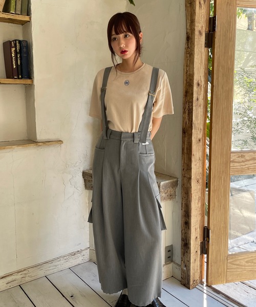 RUBY AND YOU（ルビーアンドユー）の「RUBYオーバルロゴＴシャツ（Tシャツ/カットソー・レディース・ベージュ系その他/オフホワイト/ブラック・FREE）」の22枚目の写真