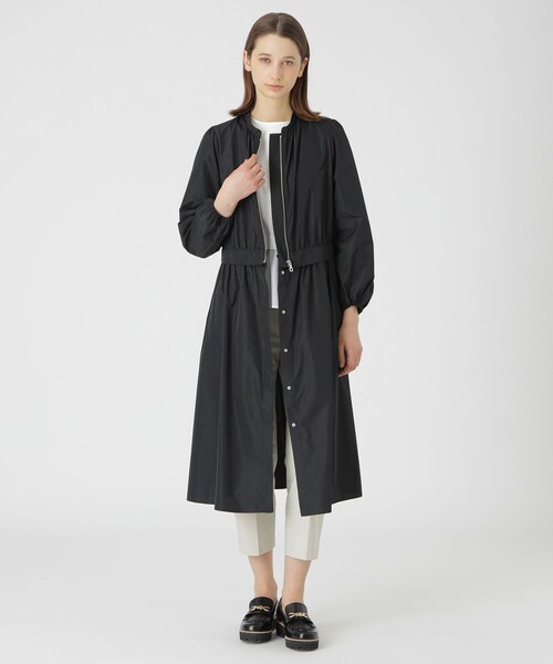 ラビットファー　スタンドカラーコート　ブルーレーベル BLUE LABEL CRESTBRIDGE（ブルーレーベルクレストブリッジ）の